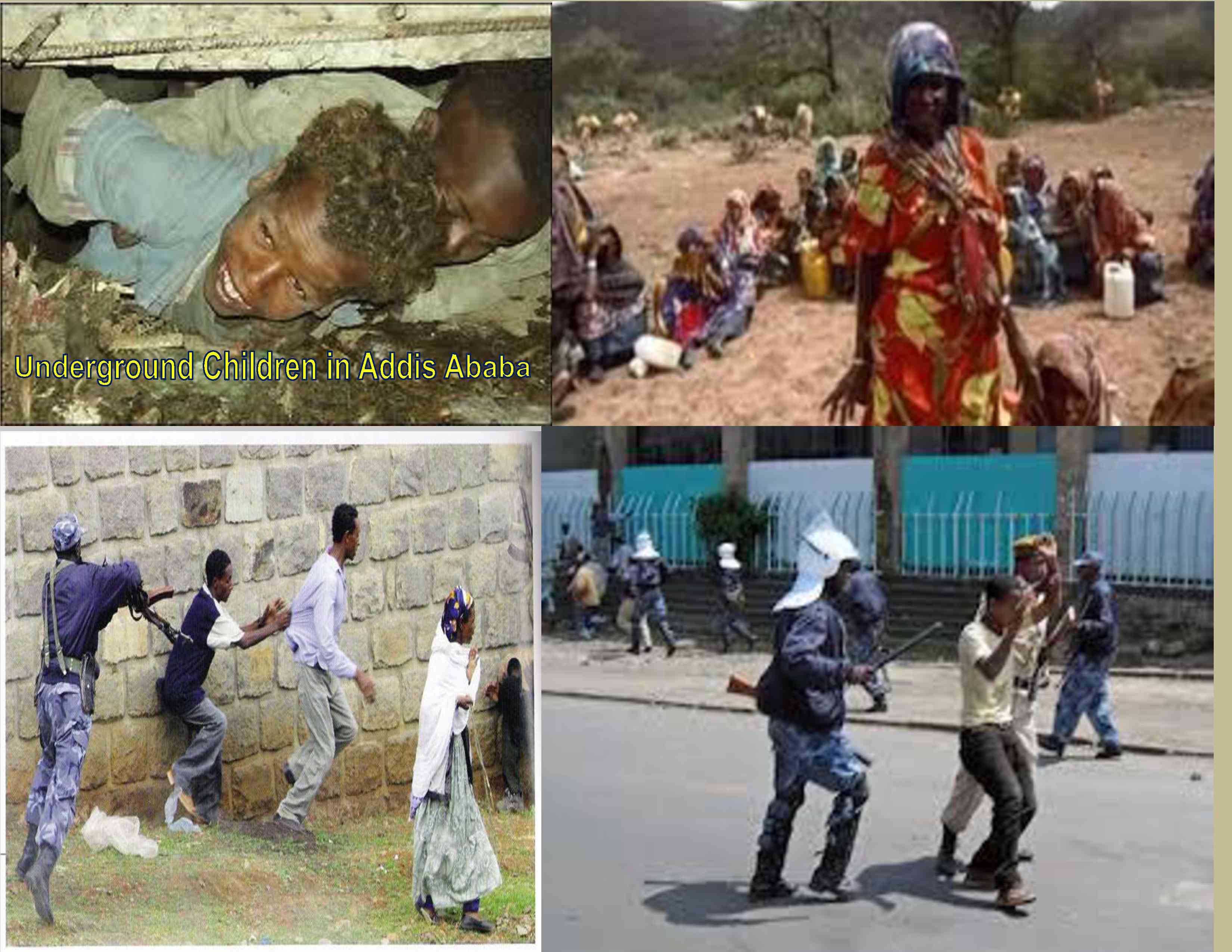 Human Rights misery in  Ethiopia